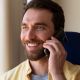 Smiling man on phone call, Steven Beals demo